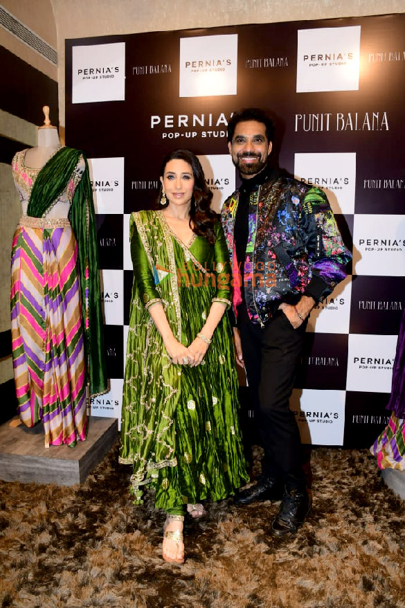 photos karisma kapoor snapped with designer punit balana at a studio in juhu 1