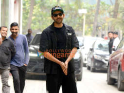 Photos: Kartik Aaryan and Diljit Dosanjh snapped at T-Series office in Andheri
