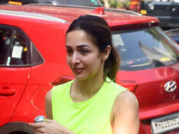 Photos: Malaika Arora snapped outside Diva Yoga in Bandra