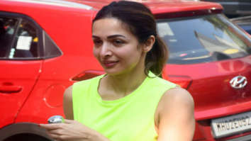 Photos: Malaika Arora snapped outside Diva Yoga in Bandra