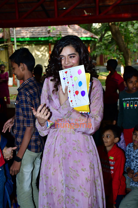 photos mithila palkar celebrates her birthday with underprivileged kids in angle xpress ngo 1