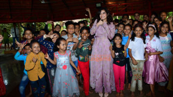 Photos: Mithila Palkar celebrates her birthday with underprivileged kids in Angle Xpress NGO