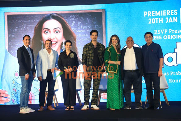 Photos: Rakul Preet Singh and others snapped at the trailer launch of the film Chhatriwali Photos: Rakul Preet Singh and others snapped at the trailer launch of the film Chhatriwali