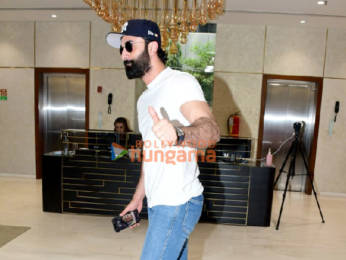 Dashing Kapoor snapped at Tseries office in Mumbai today