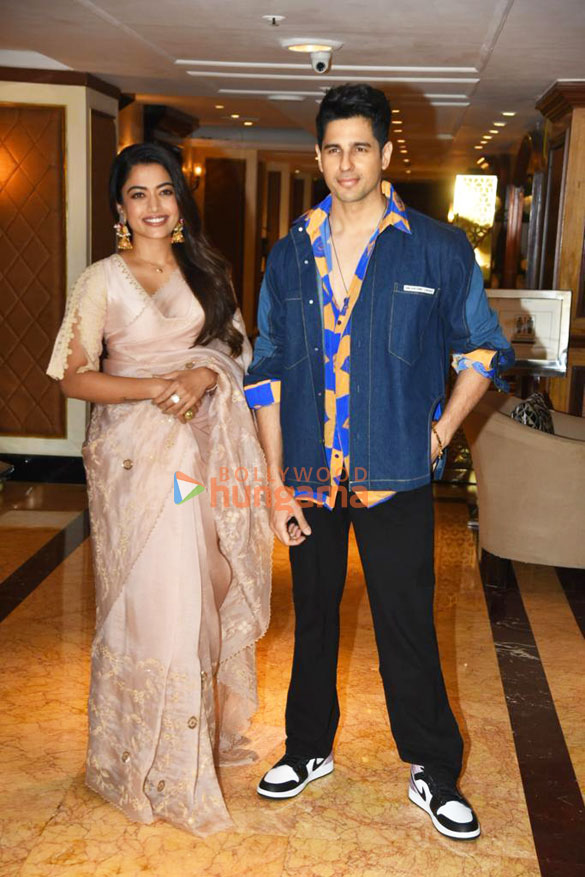 photos rashmika mandanna sidharth malhotra and others snapped promoting mission majnu 1