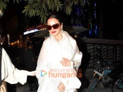 Photos: Rekha snapped at BKC