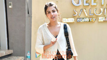 Photos: Rhea Chakraborty snapped in Bandra