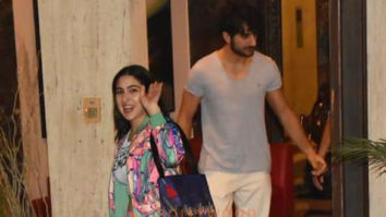 Photos: Sara Ali Khan and Ibrahim Ali Khan snapped at Saif Ali Khan and Kareena Kapoor Khan’s house in Bandra
