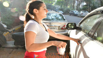 Photos: Sara Ali Khan spotted at the gym in Bandra