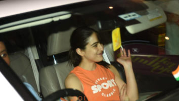 Photos: Sara Ali Khan spotted post her workout