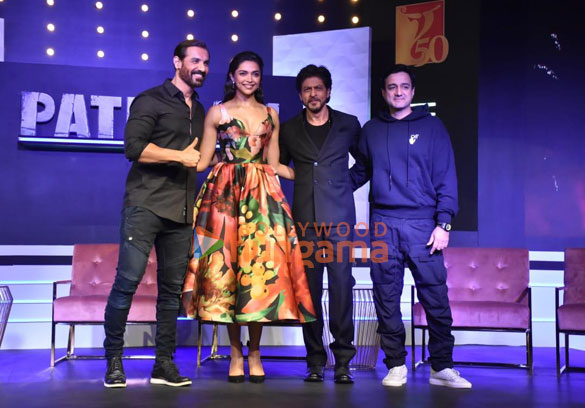 photos shah rukh khan deepika padukone john abraham and the team attend the press conference and success celebration of pathaan more 8
