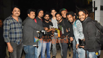 Photos: Sidharth Malhotra celebrates his birthday with media at his residence in Bandra