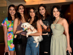 Photos: Vaani Kapoor, Nushrratt Bharuccha, Diana Penty and others snapped at Pragya Kapoor’s house party