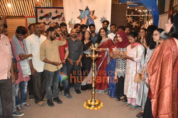 photos vidya balan inaugurates tarasha artisan direct the mumbai edition a constellation of art 1