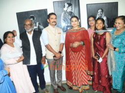 Photos: Vidya Balan snapped at an exhibition in town