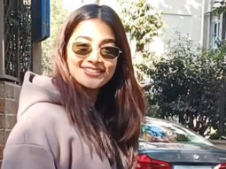 Pooja Hegde gets clicked in the city sporting an oversized hoodie