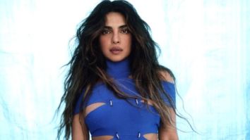 Priyanka Chopra ups the glam factor significantly in a blue cut-out dress for Vogue cover shoot