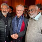 S.S. Rajamouli meets Steven Spielberg; RRR director says, “I met God”