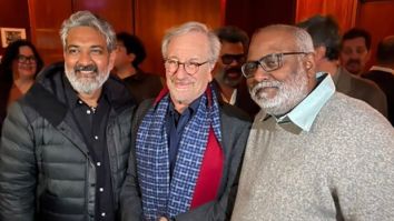 S.S. Rajamouli meets Steven Spielberg; RRR director says, “I met God”