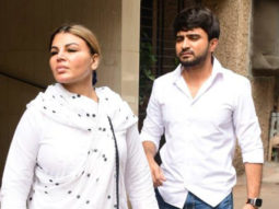 Rakhi Sawant reaches Cooper Hospital with husband Adil Khan