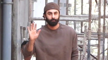 Ranbir Kapoor and Neetu Kapoor pose for paps as they get clicked in the city