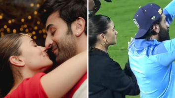 Power couple Ranbir Kapoor and Alia Bhatt walk hand-in-hand as they watch football match in stadium