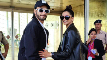 Ranveer Singh and Deepika Padukone look like a power couple as they twin in black