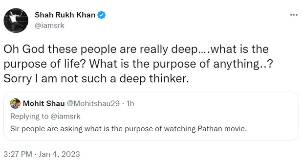 #AskSRK: Shah Rukh Khan responds to questions raised on his Kashmiri background; gives a savage reply to “petty” and “deep” thinkers