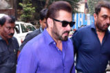Salman Khan attends Rrahul Kanal’s wedding looking dashing in a blue shirt