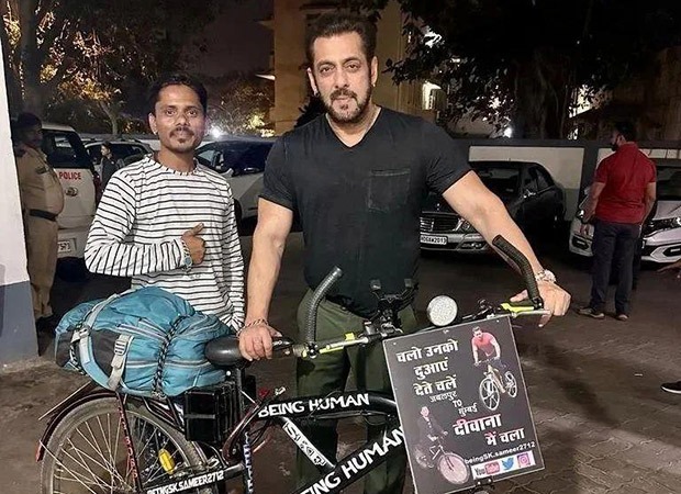 Salman Khan fan leaves the superstar impressed as he cycles 1100 kms to meet Bhaijaan