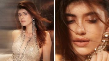 Sanjana Sanghi’s silver sequined gown by Rohit Gandhi and Rahul Khanna is a party must have