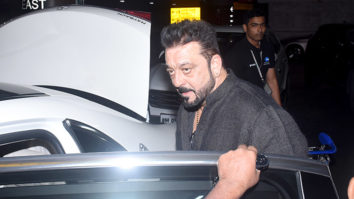 Sanjay Dutt walks in swag as he gets clicked at the airport