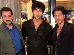 Shah Rukh Khan and Salman Khan strike a pose; Meezaan Jaffery expresses excitement for Pathaan, see photo