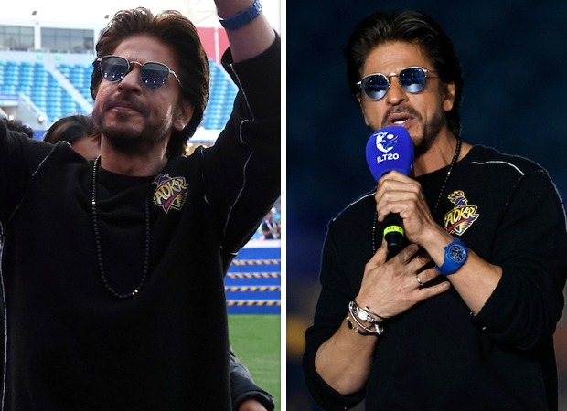 Shah Rukh Khan greets audiences with Pathaan dialogue at the DP World International League T20 in Dubai; audiences roar and cheer for the superstar : Bollywood News