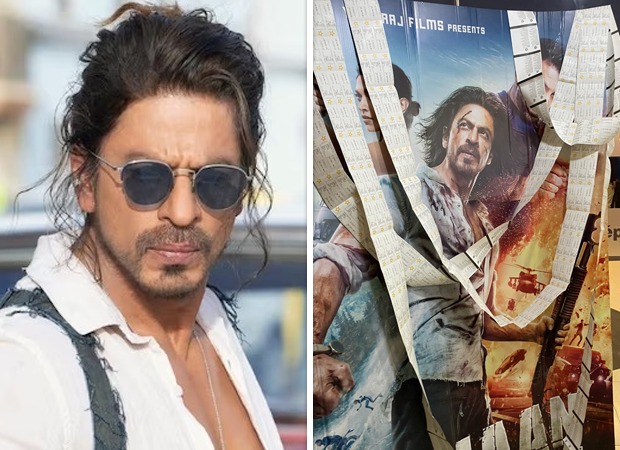 #AskSRK: Shah Rukh Khan fans pose with a large number of Pathaan’s tickets; superstar says, “What a sight”