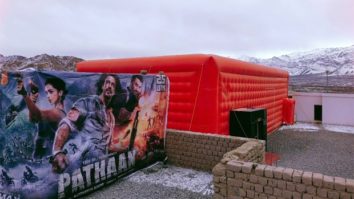 Shah Rukh Khan’s slick spy actioner Pathaan releases in the world’s highest altitude movie theatre in Ladakh