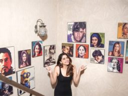 Sharvari Wagh reveals the story behind the filmy wall at her residence; says, “This wall reflects personal favourites of everyone in the family”