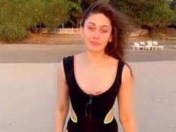Shefali Jariwala hits the beach in a sizzling black swimsuit