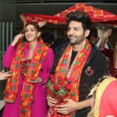 Shehzada Kartik Aaryan celebrates his first Lohri in Punjab with Kriti Sanon