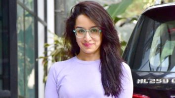 Shraddha Kapoor poses with fans as she gets clicked in the city