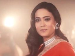 Shweta Tiwari looks lovely in a red saree