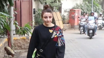 Soha Ali Khan gets clicked with friend as she steps out for a morning walk