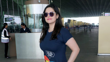 Spotted: Zareen Khan at Mumbai airport
