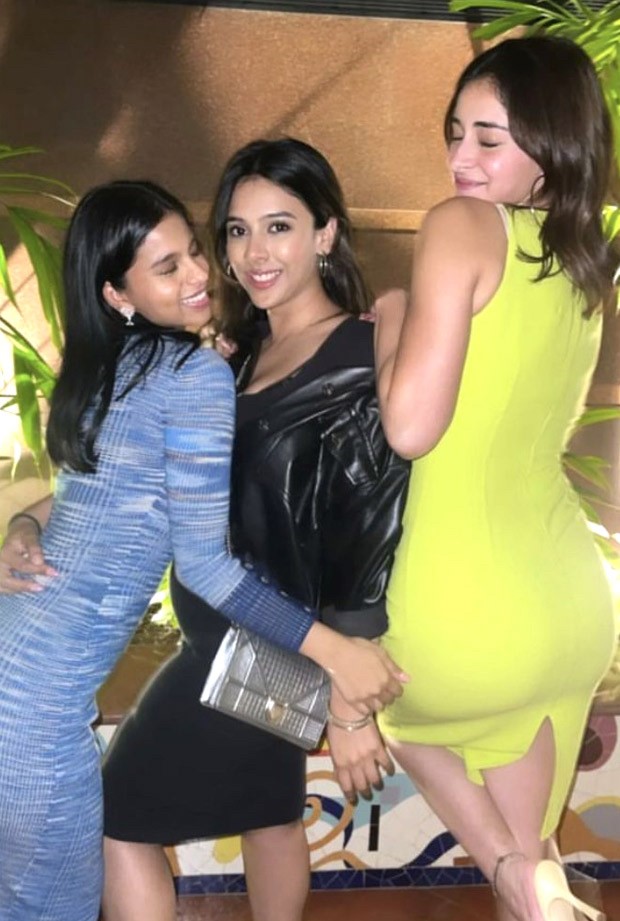 Suhana Khan in a body-con Jacquemus dress and Ananya Panday in a neon outfit proved that they are the most fashionable BFFs in town : Bollywood News