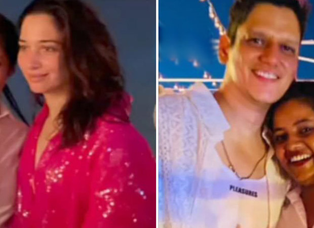 Tamannaah Bhatia and Vijay Varma caught kissing in Goa on New Year's Eve; videos go viral of the new rumoured couple 