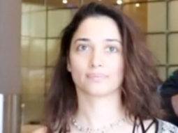 Tamannaah Bhatia flashes her cute smile for paps at the airport