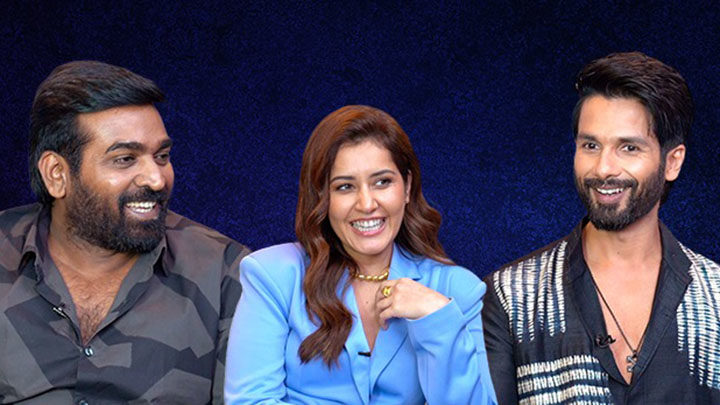 The Farziest Rapid Fire with Shahid Kapoor, Vijay Sethupathi & Raashii Khanna The Farziest Rapid Fire with Shahid Kapoor, Vijay Sethupathi & Raashii Khanna