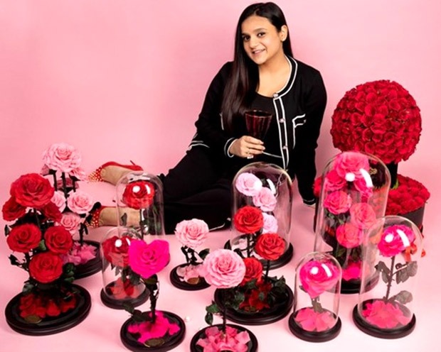 The Floral Room’s Forever Rose on Valentine’s Day
