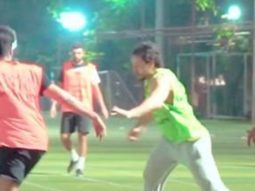 Tiger Shroff shows off his excellent skills with a hat-trick of goals