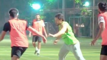 Tiger Shroff shows off his excellent skills with a hat-trick of goals
